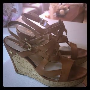 Summer brown wedges